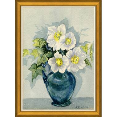 Soicher Marin Flower Still Life Framed On Paper Giclee Print Wayfair   Default Name 